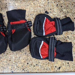 Set of 4 dog boots
